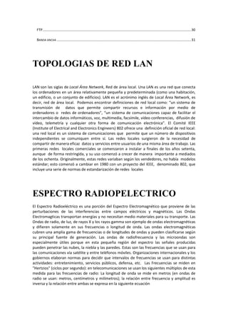 REDES Y COMPONENTES DE LA COMPUTADORA