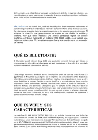 REDES Y COMPONENTES DE LA COMPUTADORA