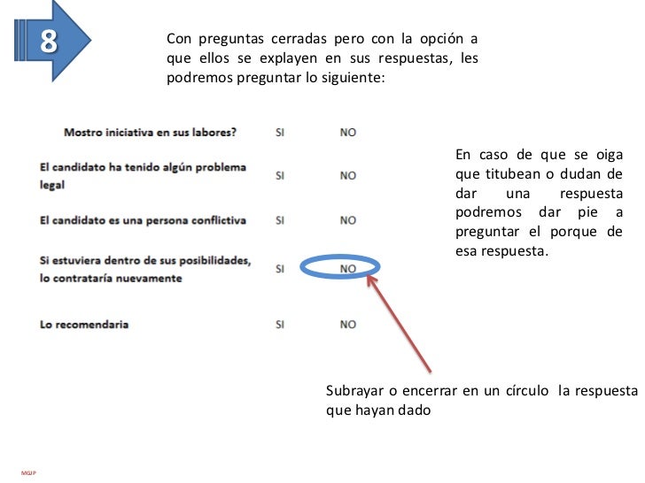 Referencias Laborales