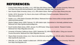 Referencing For Research-Different Styles.pptx