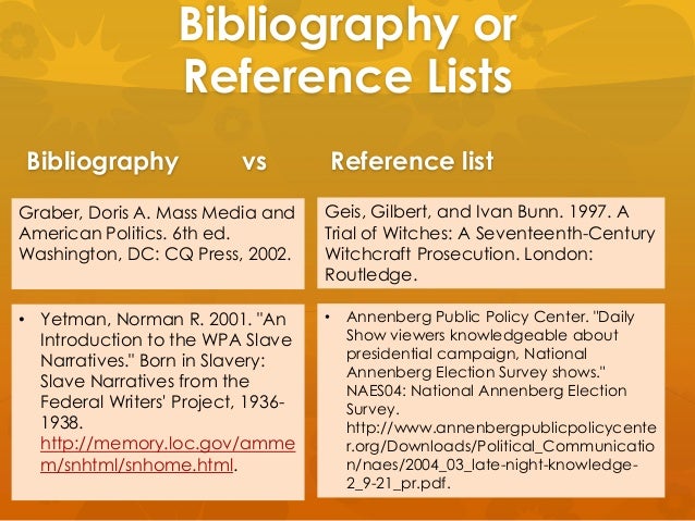 Referencing for academic purpose