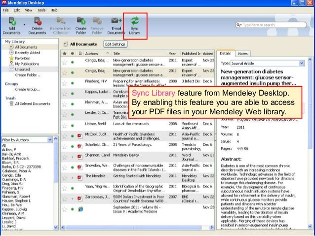 mendeley desktop