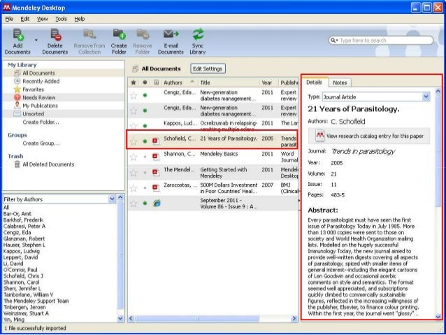 Mendeley Reference Management Software a free reference