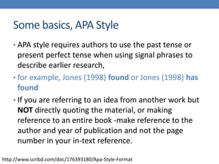 Referencing styles & Bibliography