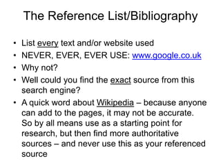 Referential Text Referencing techniques | POTX