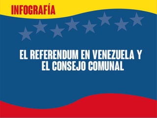 EL REFERENDUM EN VENEZUELA Y EL CONSEJO COMUNAL 