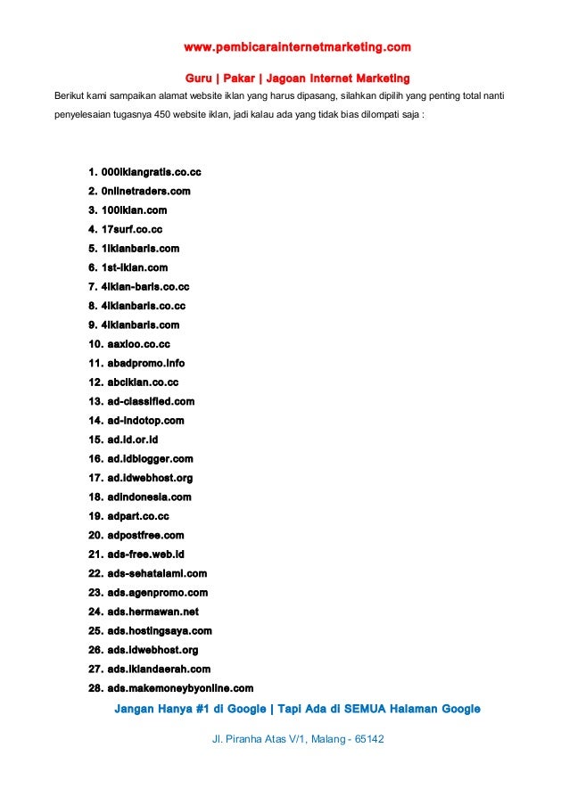 Contoh MEMPERSIAPKAN IKLAN