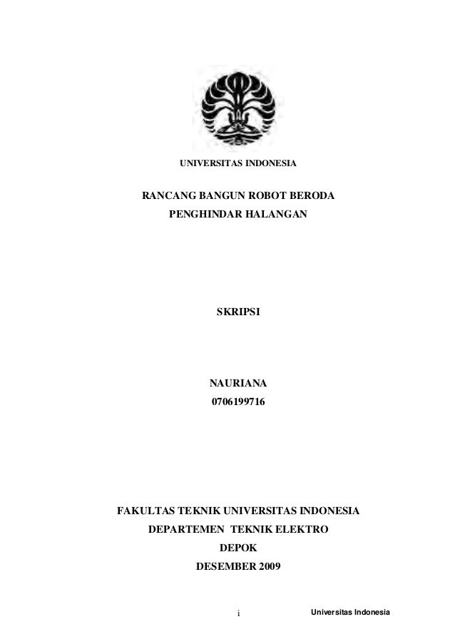 Contoh proposal tugas akhir teknik elektro