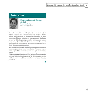 Une nouvelle vague arrive avec les révolutions à venir 4
REFERENTIEL 2017.indd 127 20/06/2017 00:22
 