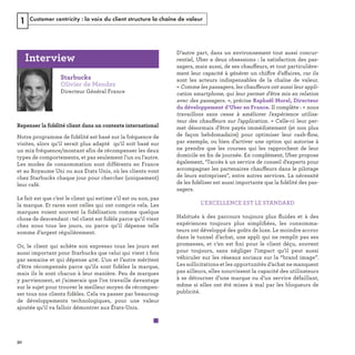 Customer centricity : la voix du client structure la chaîne de valeur1
ff
ff ff
  ff
e 
ff . 
ﬂo
ﬁ
ff
ﬁ ﬁ
ﬂ
ﬁ
ﬁ
REFERENTIEL 2017.indd 30 20/06/2017 00:22
 