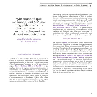 Customer centricity : la voix du client structure la chaîne de valeur 1
 
. 
« 
ff ff . 
ff
  ff
e 
«  ff
Z 
ff  
 
ff
ff
r 
s :
REFERENTIEL 2017.indd 33 20/06/2017 00:22
 