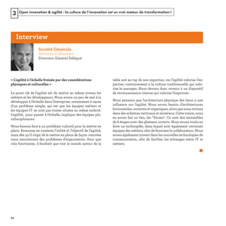 Open innovation & agilité : la culture de l’innovation est un vrai moteur de transformation !3
REFERENTIEL 2017.indd 94 20/06/2017 00:22
 