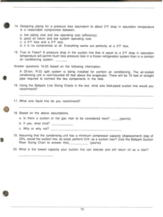 REFRIGERANT pipING module 3 GTAC