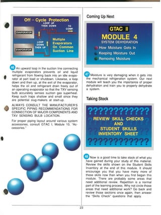 REFRIGERANT pipING module 3 GTAC