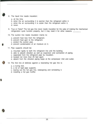 REFRIGERANT pipING module 3 GTAC