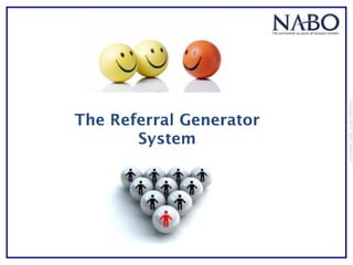 Referral generator