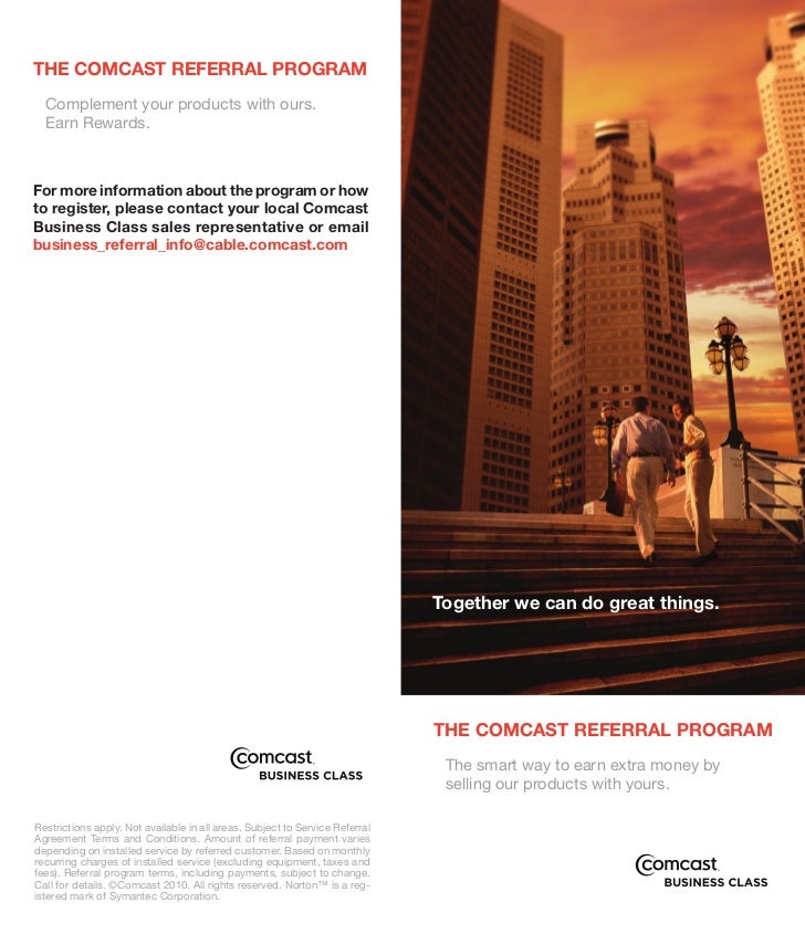 Referral Program Brochure
