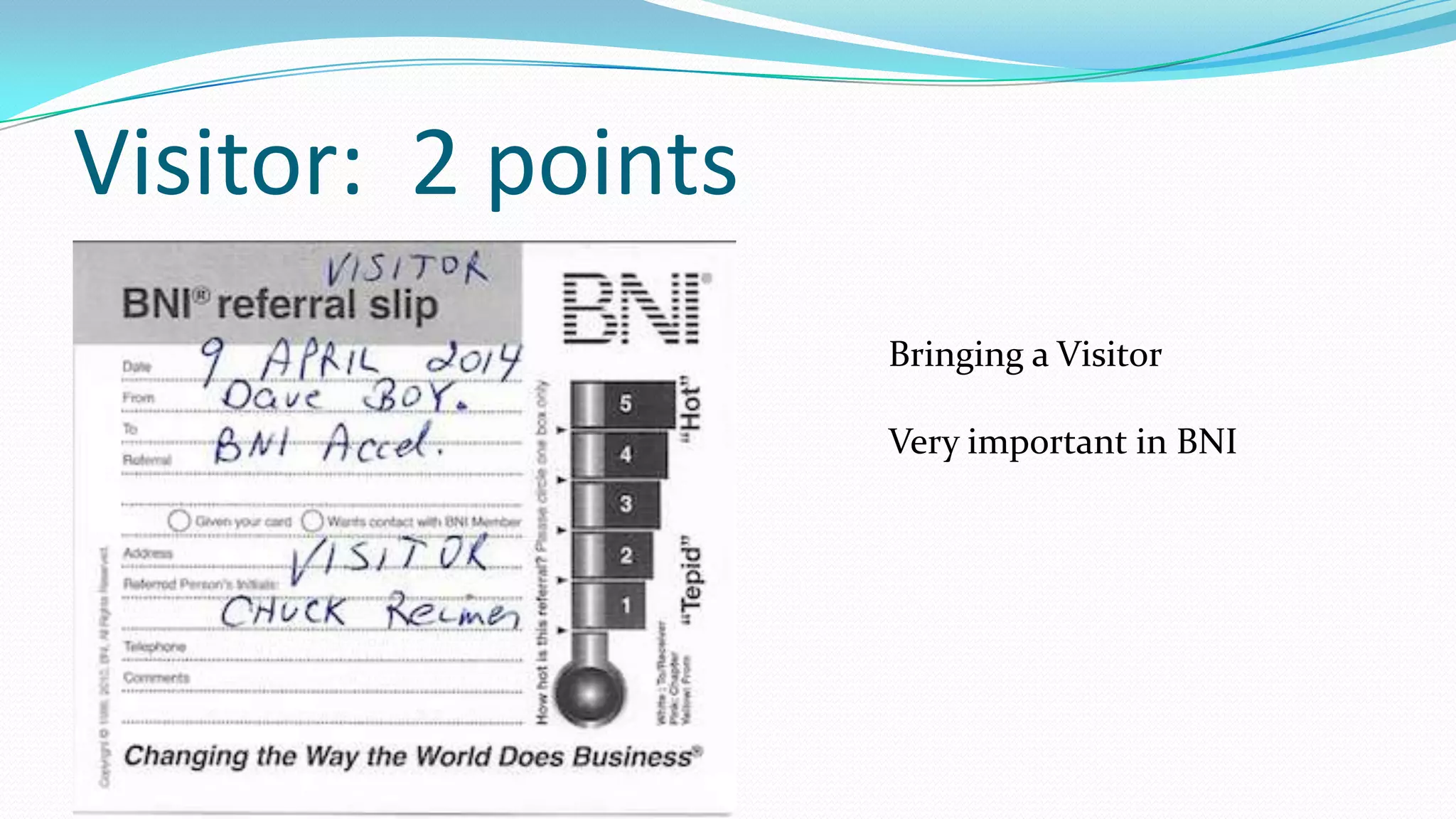 BNI Referral & Thank You slips | PPTX