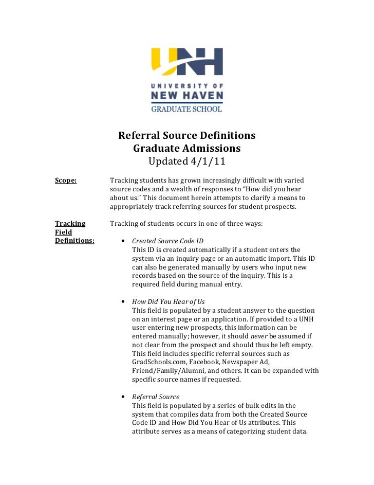 referral policy sample