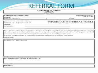 REFERRAL FORM
 