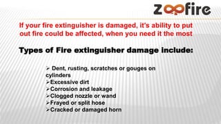 Refilling of fire extinguisher | PPTX
