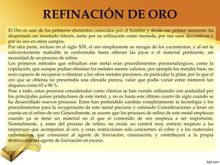 Refinacion y Comercializacion de Oro en Peru 2020.ppt