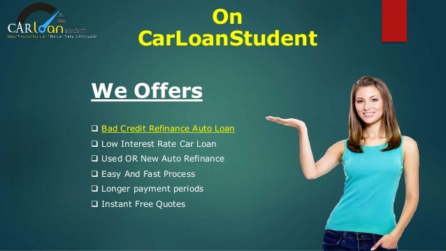 refinance car loan with bad credit