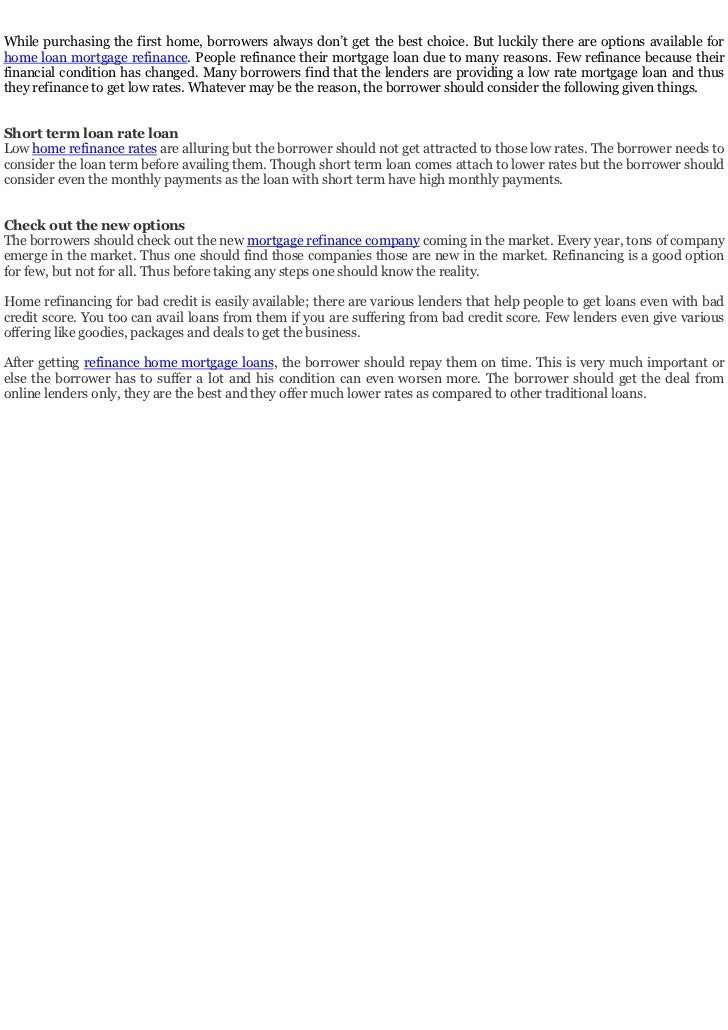 getting a first time home loan with bad credit