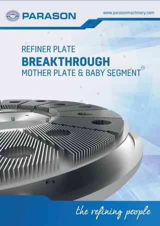 Refiner Plate - Mother Plate & Baby Segment | Pulp & Paper Industry