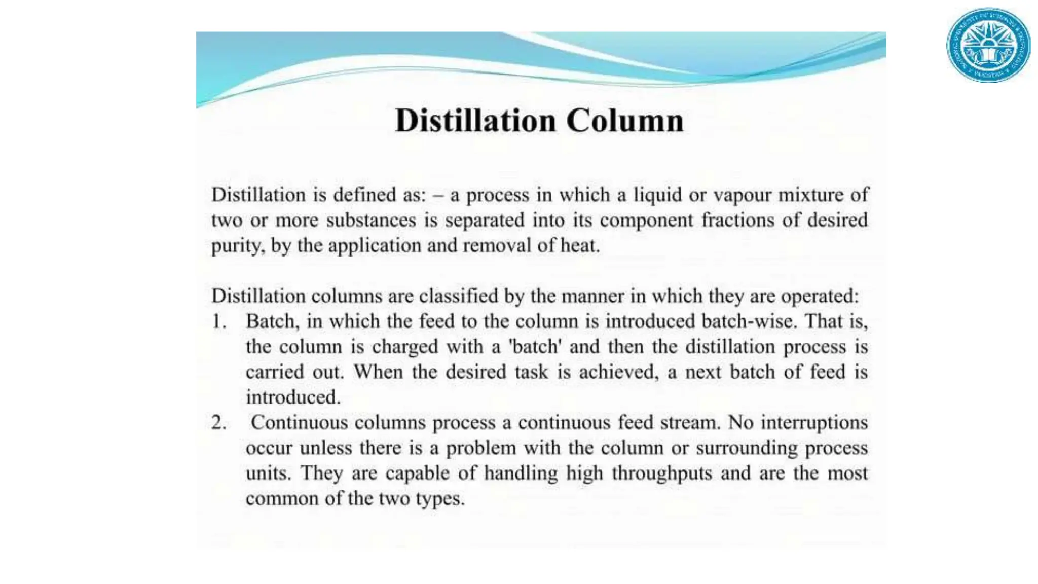 Refinery Process description and dipiction