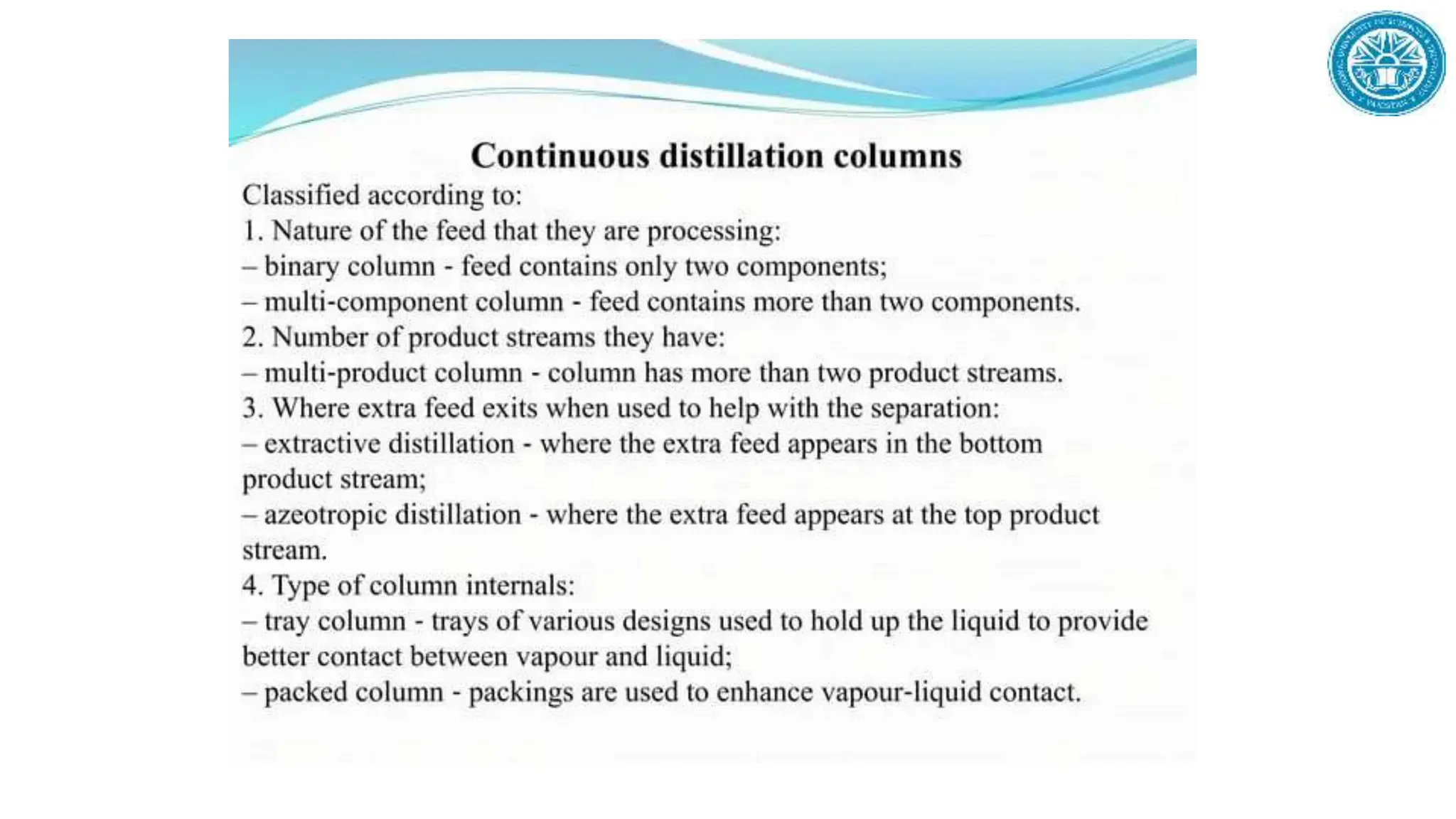 Refinery Process description and dipiction