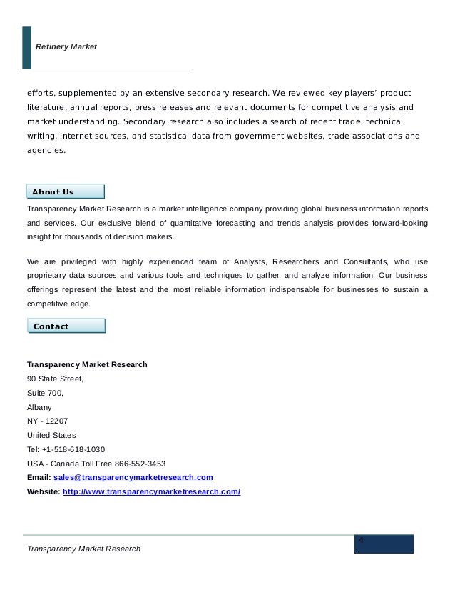 Contents of a research report image