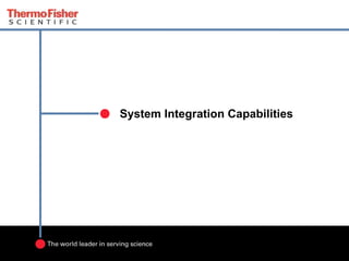 System Integration Capabilities 