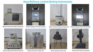 Refinery Presentation on Petroleum Testing Lab | PPTX