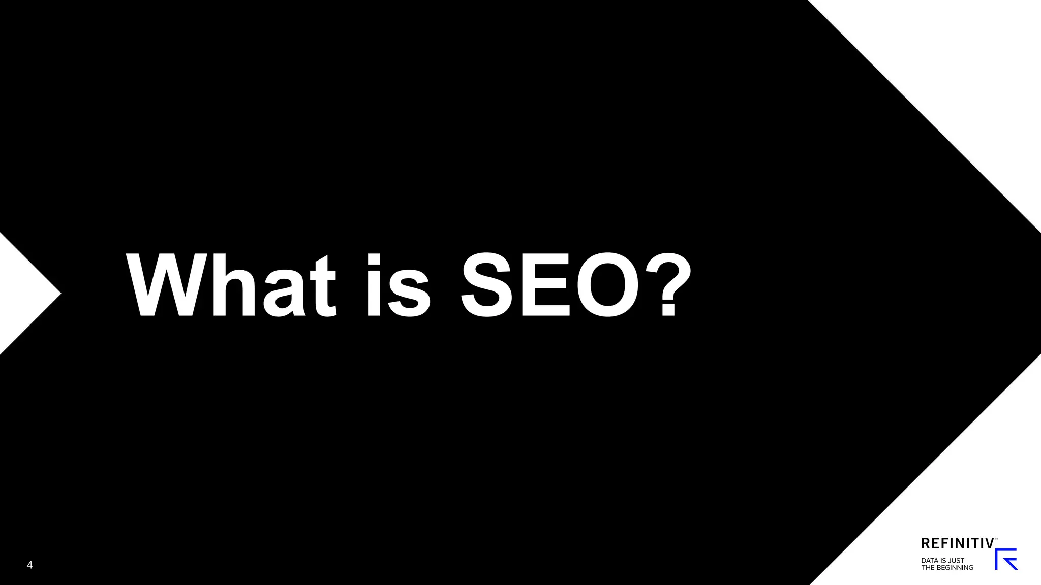 What is SEO?
 