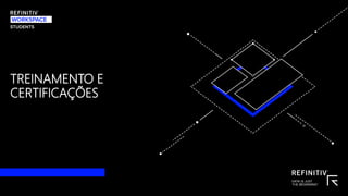TREINAMENTO E
CERTIFICAÇÕES
 