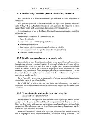 El Refino del Petroleo 