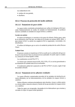 El Refino del Petroleo 