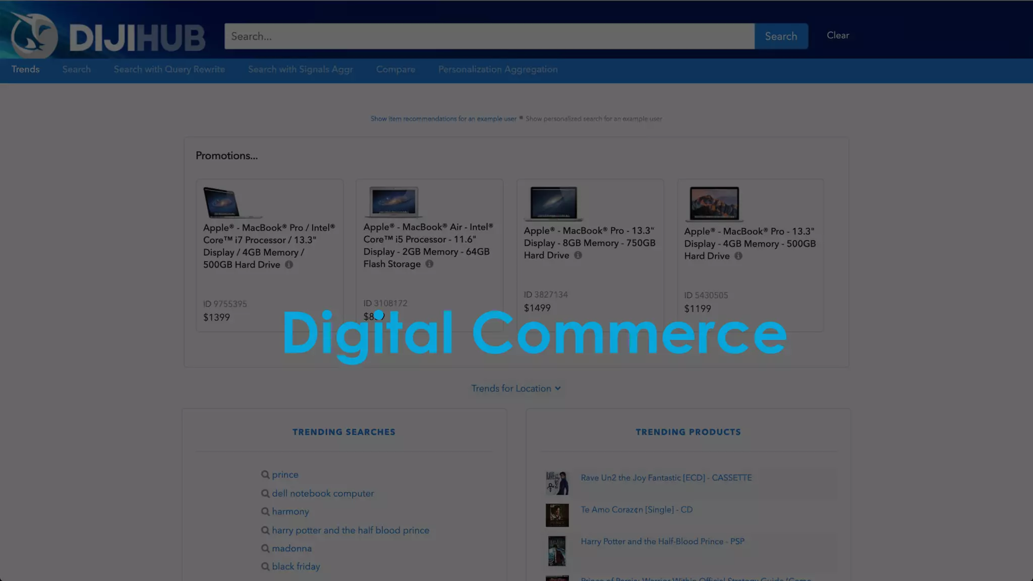 Digital Commerce
 