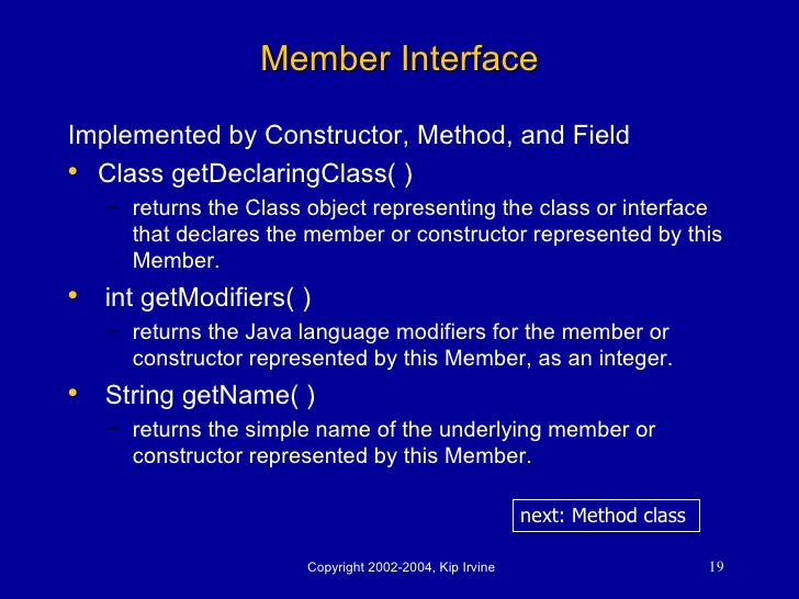 java reflection getdeclaredmethods example java reflection getdeclaredmethods example
