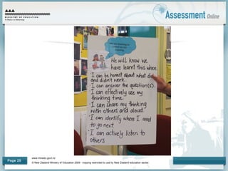 www.minedu.govt.nz
© New Zealand Ministry of Education 2009 - copying restricted to use by New Zealand education sector.
Page 25
 