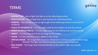 Details about Laws of Reflection & Refraction.pptx