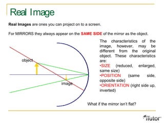 Reflection and Mirrors | PPT