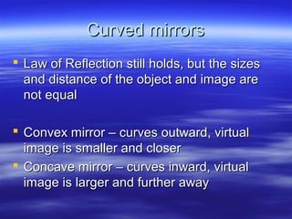 Reflection and refraction | PPT