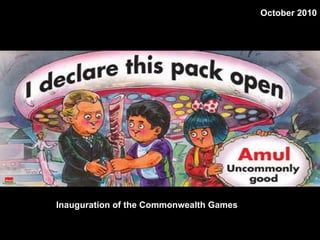 Inauguration of the Commonwealth Games   October 2010 