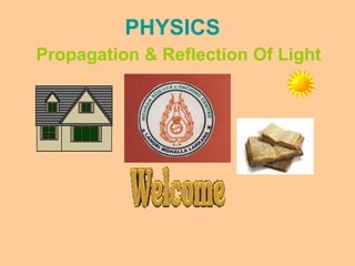 PHYSICS
Propagation & Reflection Of Light
 