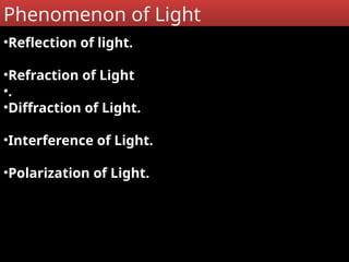reflection of light.pptx for class 10 student | PPTX