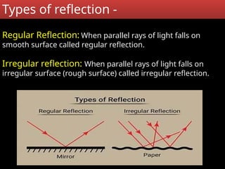 reflection of light.pptx for class 10 student | PPTX
