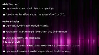 Reflection of Light from the lesson refraction of light | PPTX