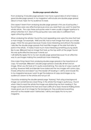 Research: reflection on research